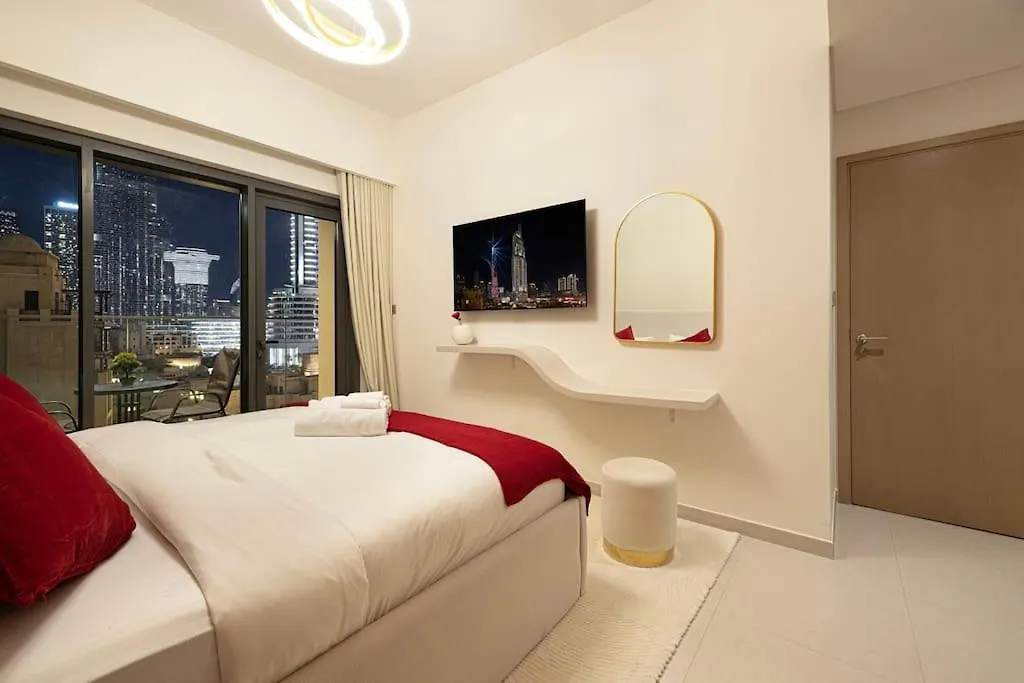 Lux Apartment With Full Burj View I 1 Min Dubai Mall