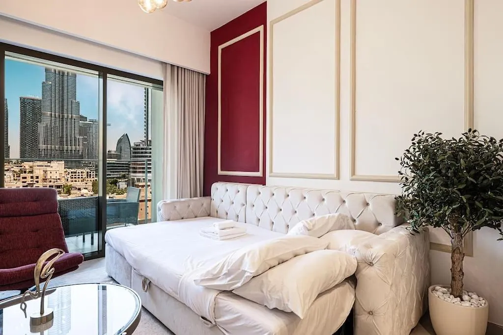 Lux Apartment With Full Burj View I 1 Min Dubai Mall