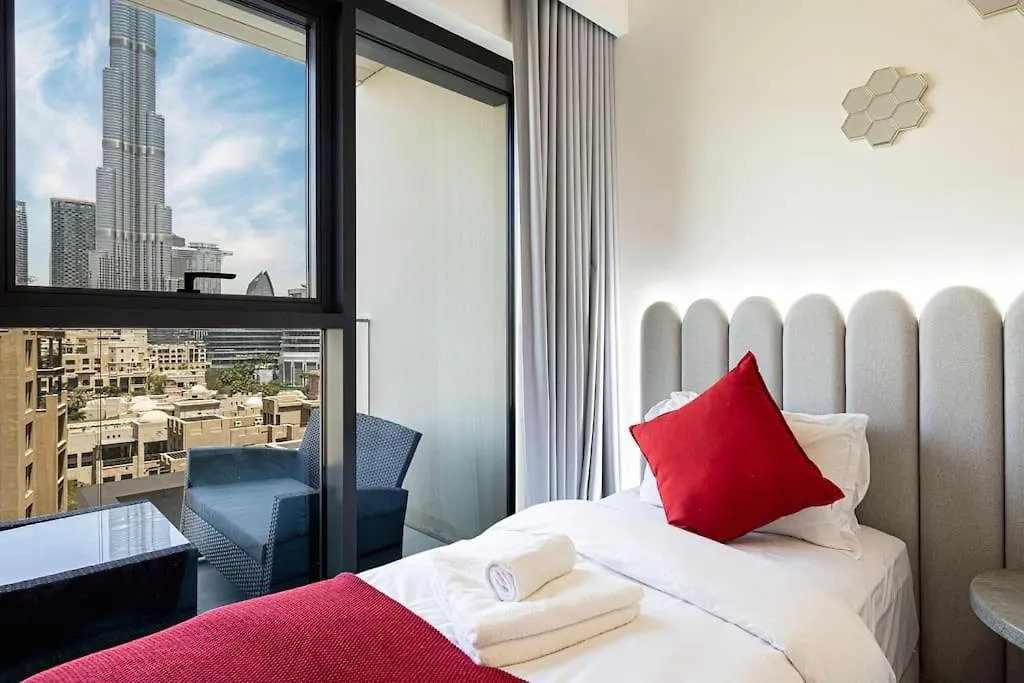 Lux Apartment With Full Burj View I 1 Min Dubai Mall