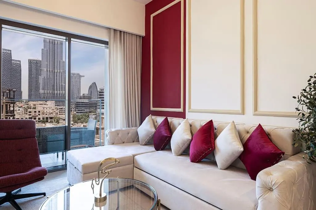 Lux Apartment With Full Burj View I 1 Min Dubai Mall